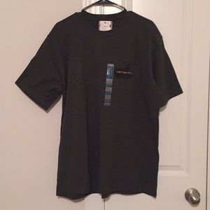 Carhartt (army green) large tee shirt NWT